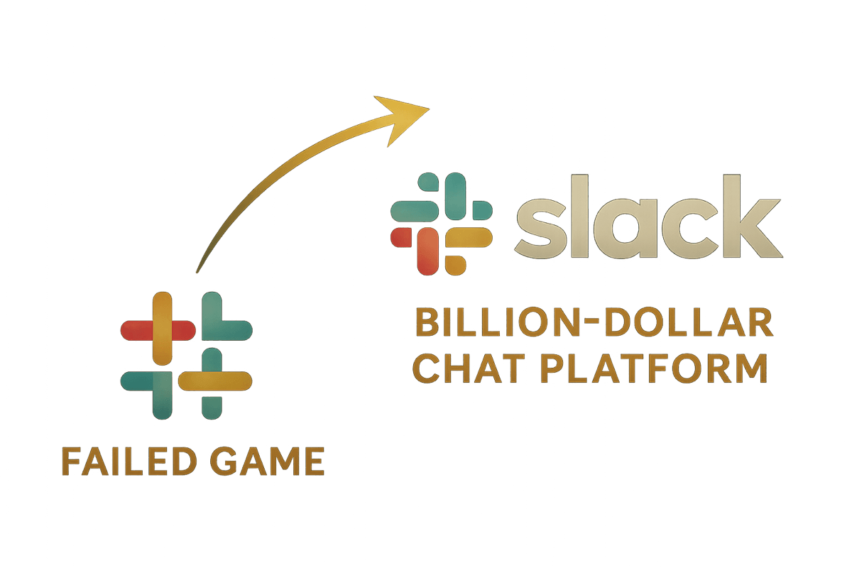 Cover Image for How Slack Pivoted From a Failed Game to a $27 Billion Company