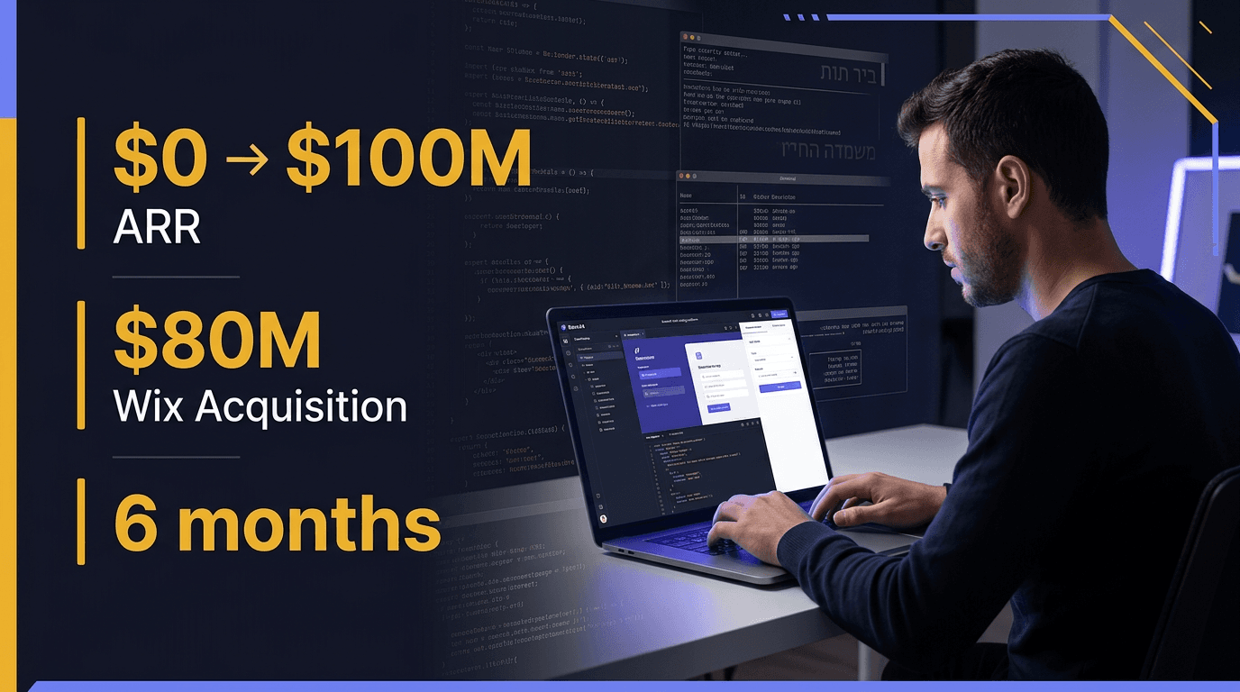 Cover Image for How Base44 Went From Side Project to $100M ARR in One Year