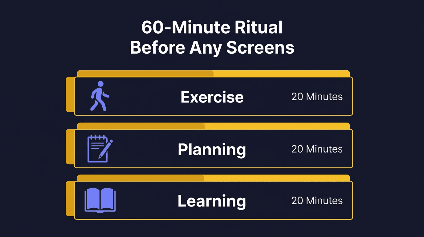 Cover Image for The 60-Minute Ritual That Saved Me From Founder Burnout